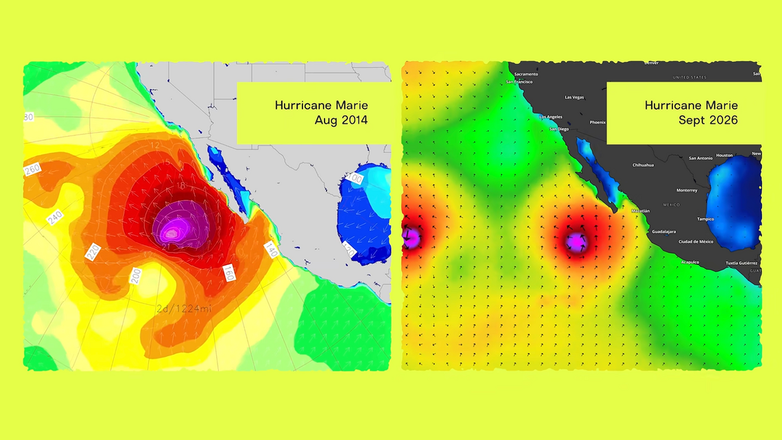 Hurricane Marie 2014 vs. 2026 Swell Showdown Pummels SoCal Lineups (Video)