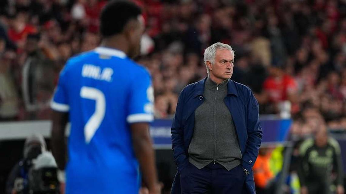  Mourinho was criticized for his response to Vinícius Junior's racism claims. | IMAGO/Brazil Photo Press 