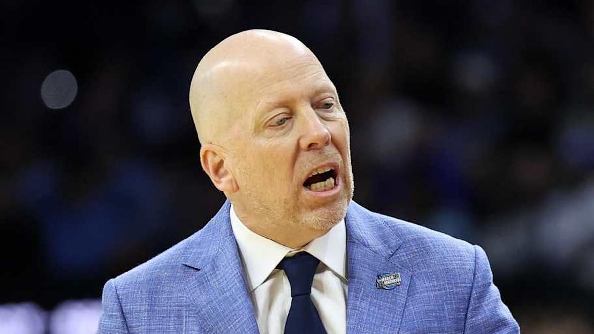  Mar 20, 2026; Philadelphia, PA, USA; UCLA Bruins head coach Mick Cronin reacts in the second half during a first round game of the men's 2026 NCAA Tournament at Xfinity Mobile Arena. Mandatory Credit: Bill Streicher-Imagn Images | Bill Streicher-Imagn Images 