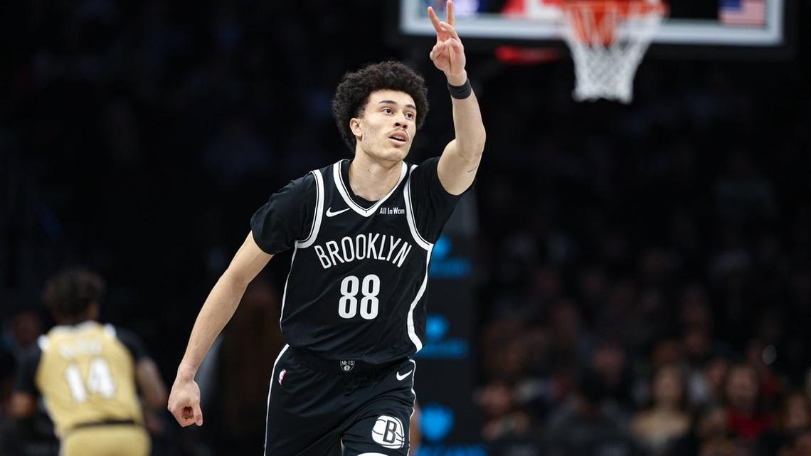 Nolan Traore's career day helps Nets put away Wizards 