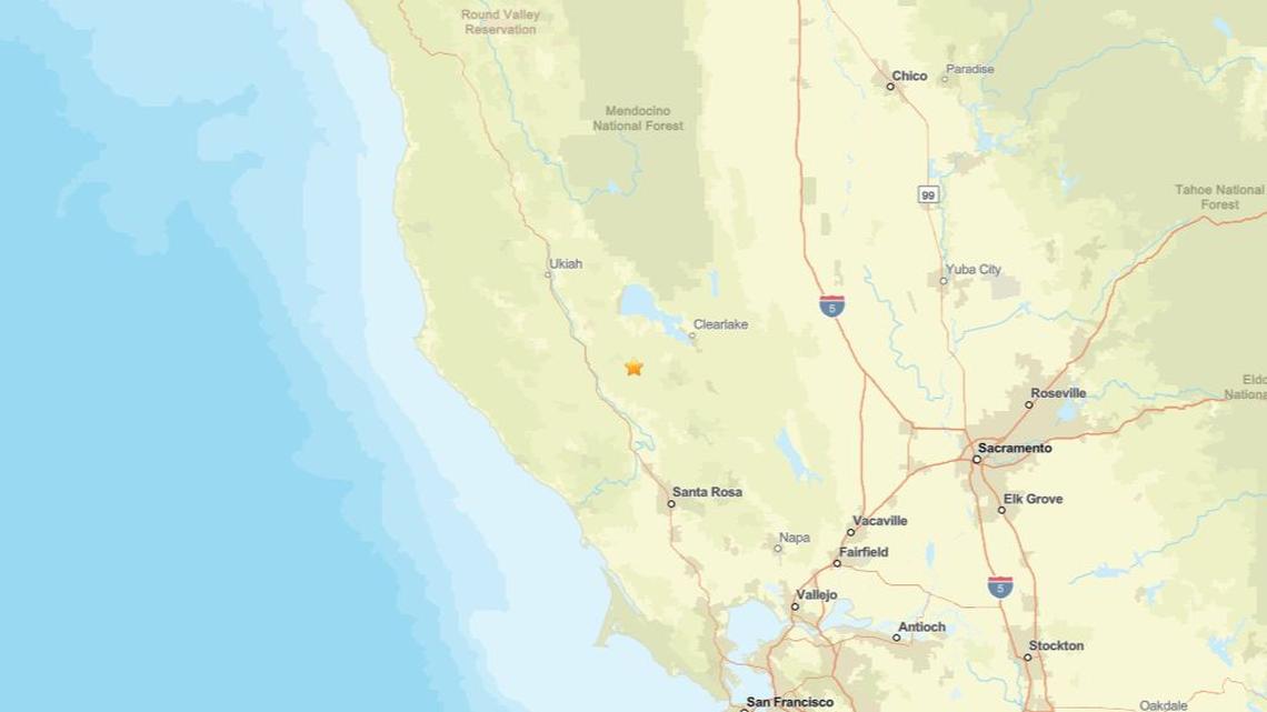 Earthquake of magnitude 2.3 registered close to Kelseyville, CA on Feb. 21 