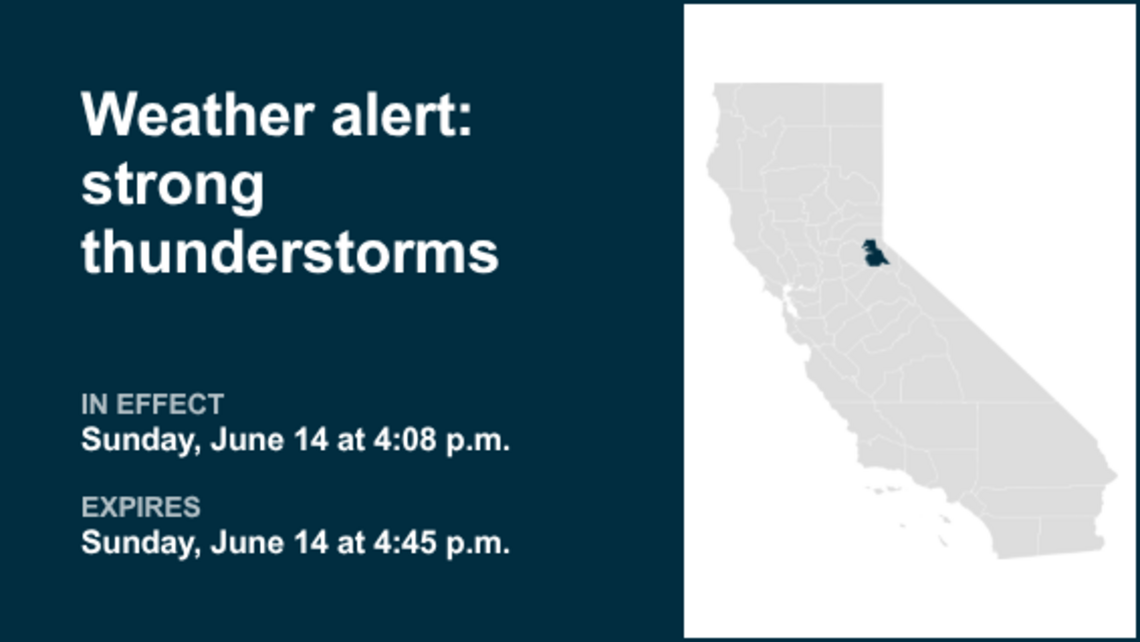 Expect penny-sized hail with thunderstorms Sunday 