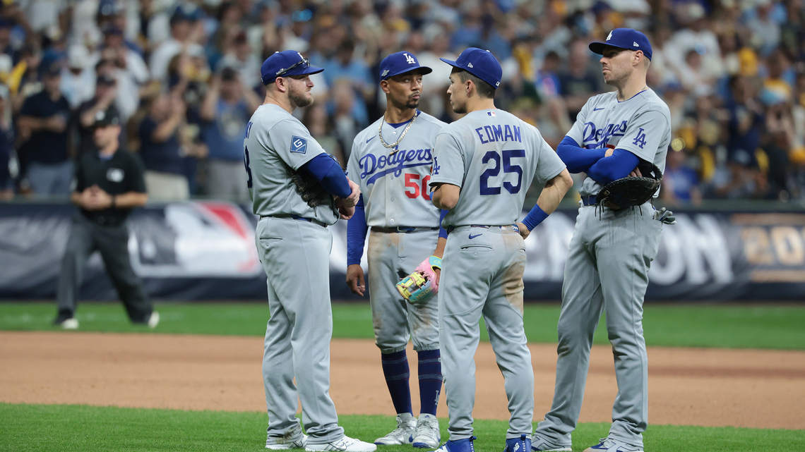 Bill Plaschke: Dodgers' three-peat dreams are on life support as the deflated heroes return home 