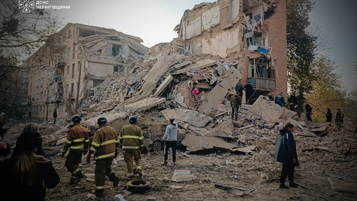 Death toll in Ukraine's Pryluky after Russian strike up to 13, governor says 