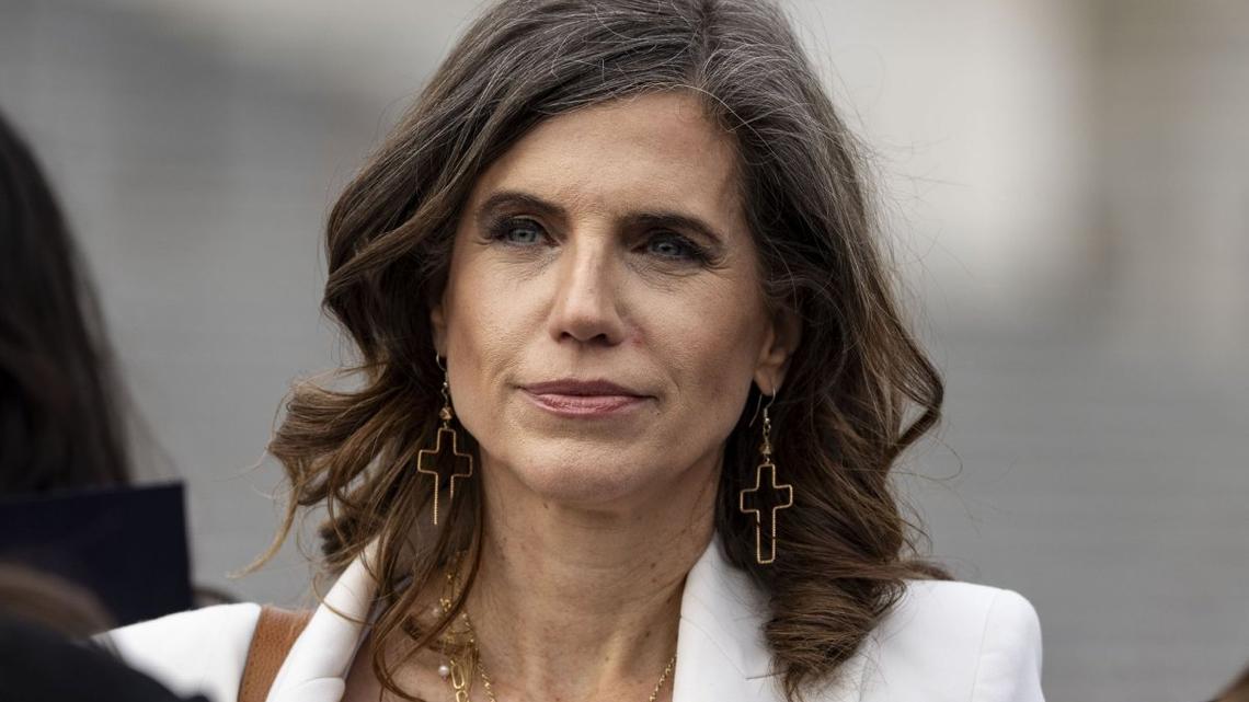 Rep. Nancy Mace, R-S.C., on Monday filed a resolution to expel fellow Republican Rep. Cory Mills of Florida. File Photo by Bonnie Cash/UPI