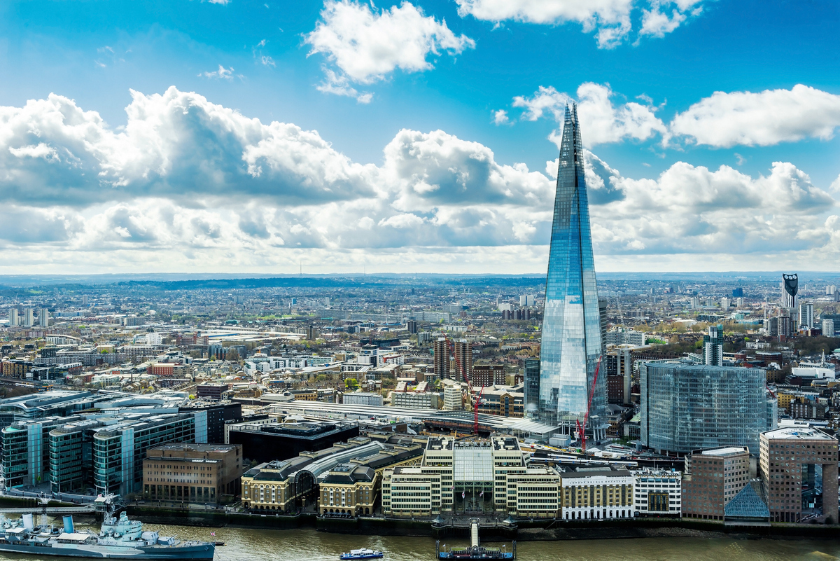  The Shard in London, United Kingdom, pictured in April 2015. 