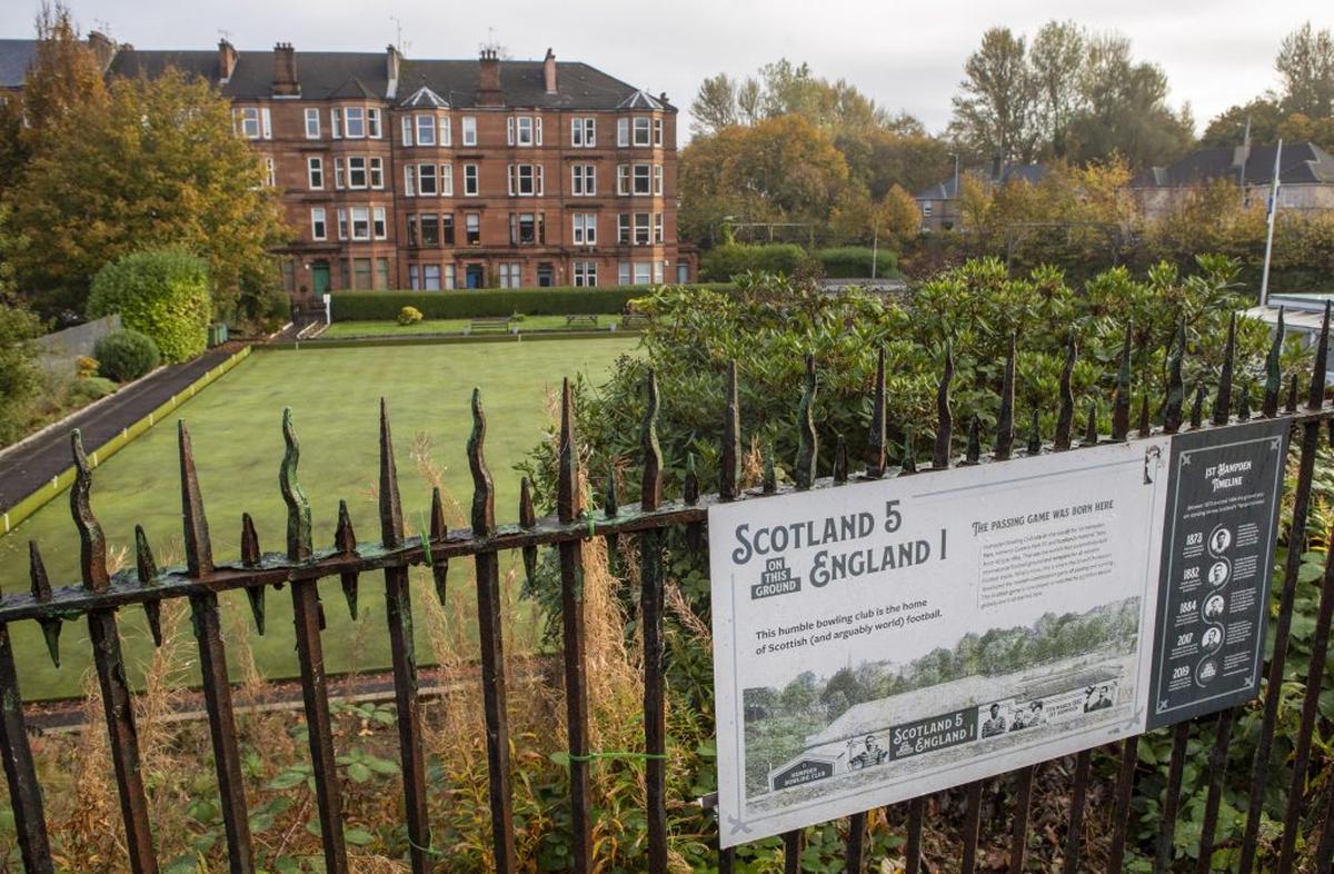  It was the home of Queen's Park from 1873-1883 and hosted Scottish Cup finals and Scotland internationals. (Katielee Arrowsmith via SWNS) 