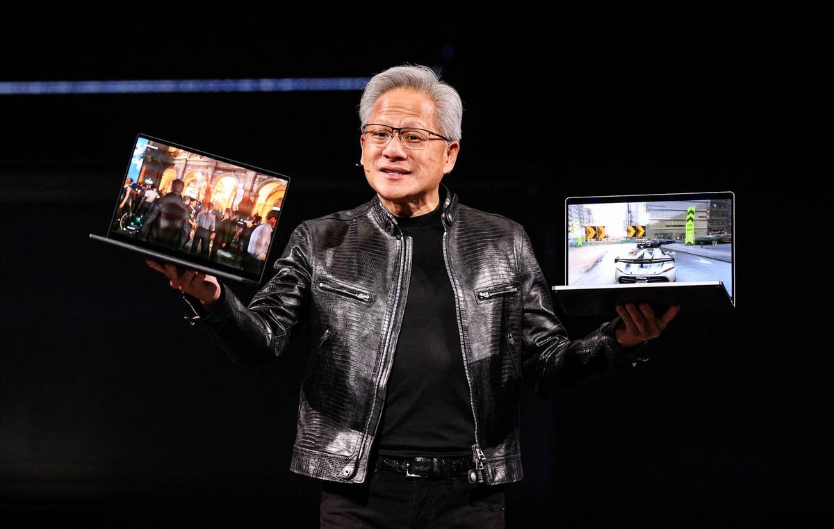  Nvidia unveiled a powerful laptop chip for Windows machines. 