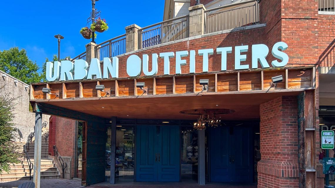 Urban Outfitters storefront.