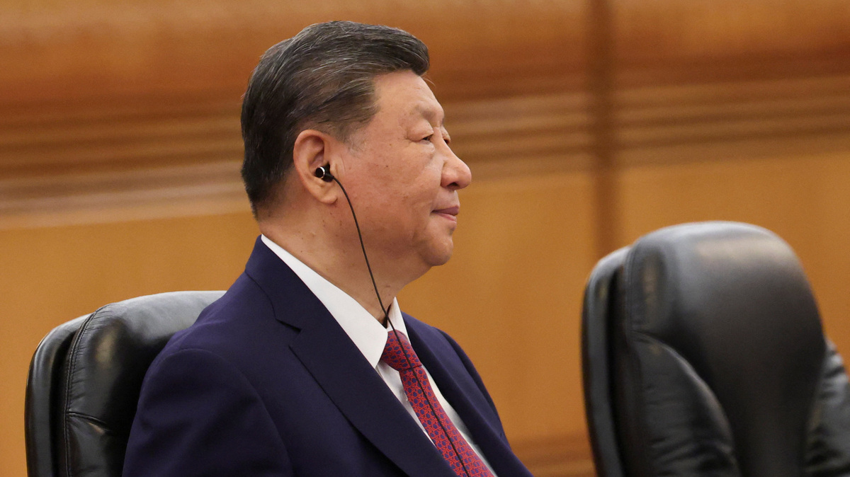 Chinese President Xi Jinping attends a bilateral meeting at the Great Hall of the People in Beijing, China May 20, 2026. REUTERS/Maxim Shemetov/Pool/File Photo