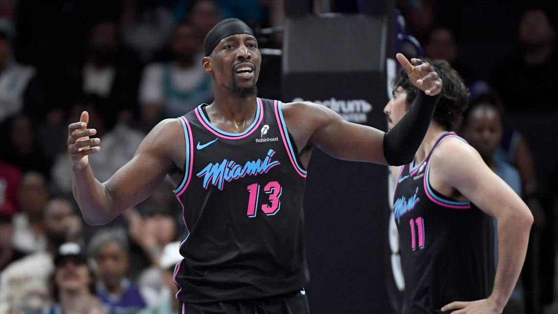 Miami Heat center Bam Adebayo