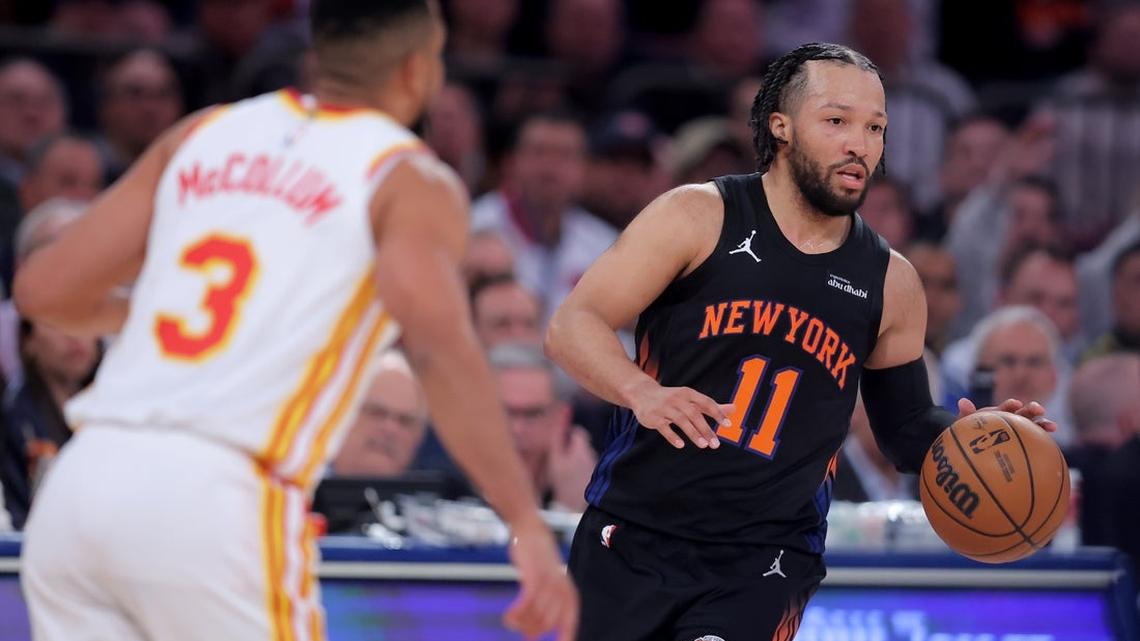 Jalen Brunson pours in 39 as Knicks go up 3-2 on Hawks 