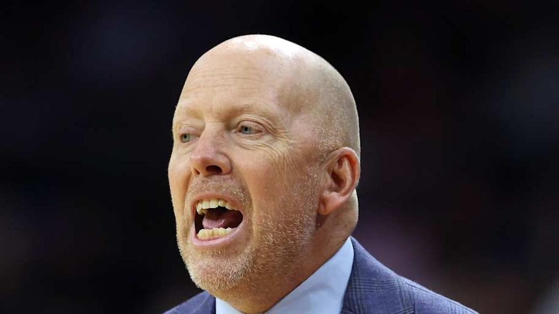  Mar 22, 2026; Philadelphia, PA, USA; UCLA Bruins head coach Mick Cronin reacts in the first half during a second round game of the men's 2026 NCAA Tournament at Xfinity Mobile Arena. Mandatory Credit: Bill Streicher-Imagn Images | Bill Streicher-Imagn Images 