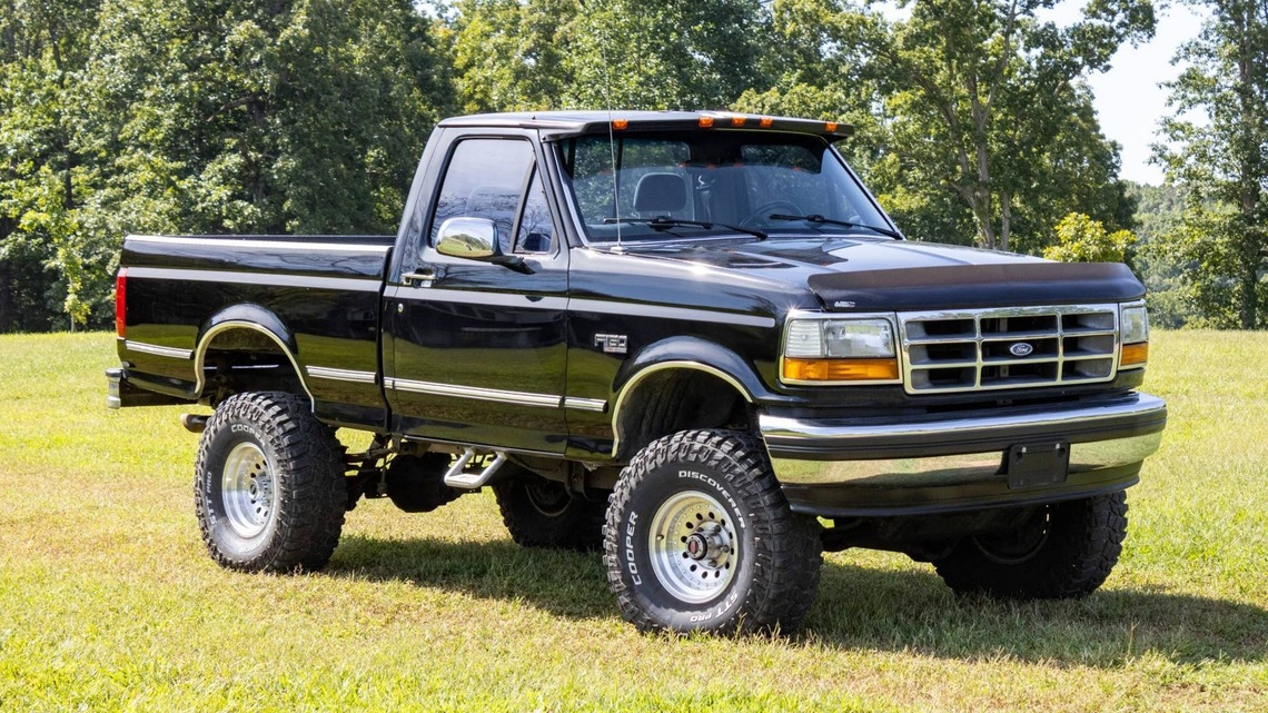 1993 Ford F-150 XLT 5.8L 4x4 For Sale With 148,000 Miles Shown 