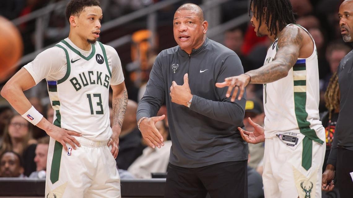 Bucks try to build off skid-snapping win against Cavaliers 