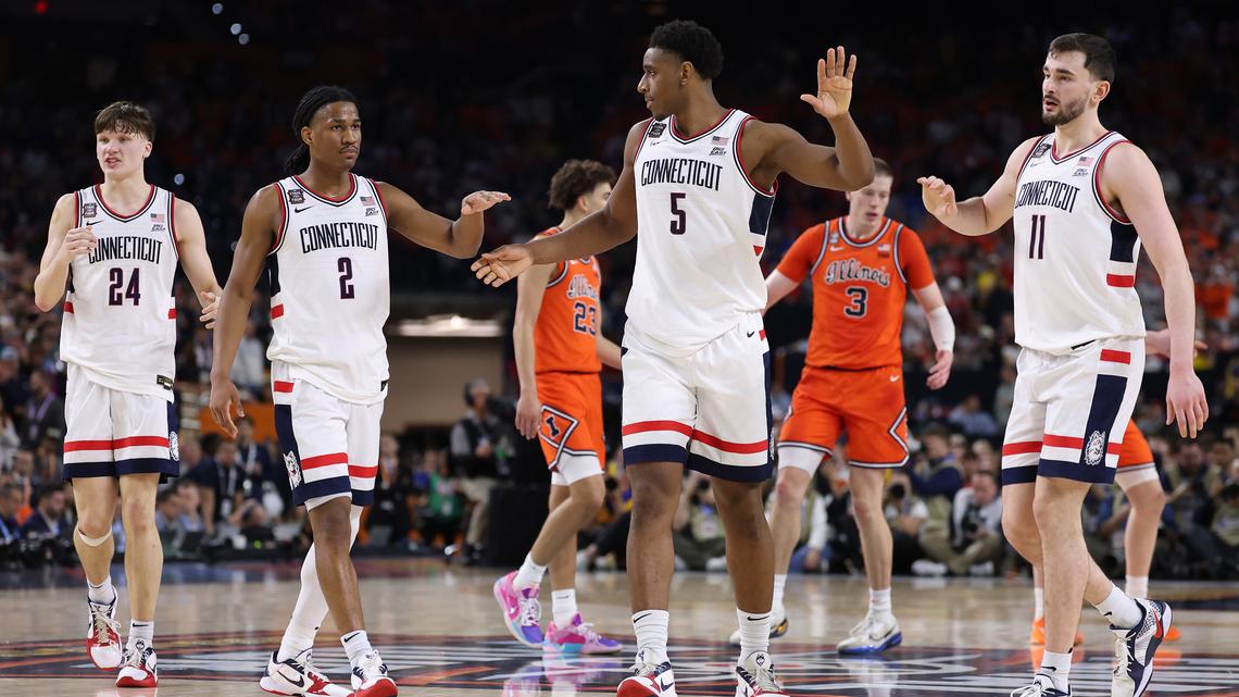 UConn back in national championship game after Final Four win over Illinois 