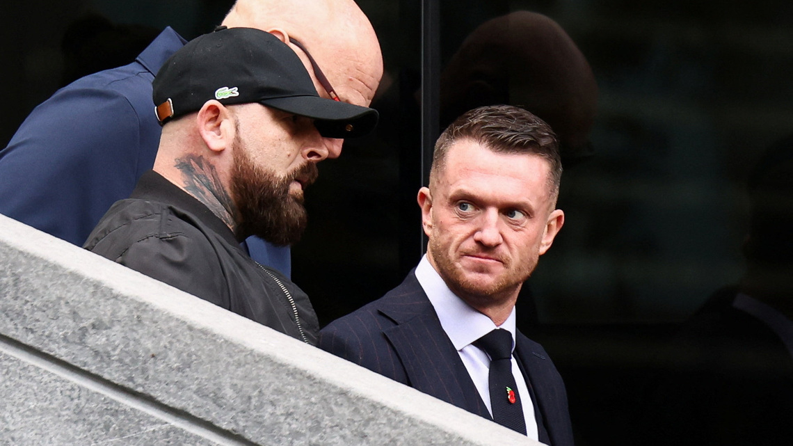 UK anti-Islam activist Robinson convicted of harassing two journalists