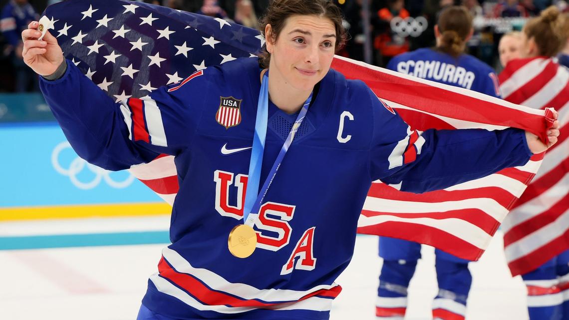 U.S. Hockey Star Hilary Knight Slams Donald Trump's ‘Distasteful' Joke 
