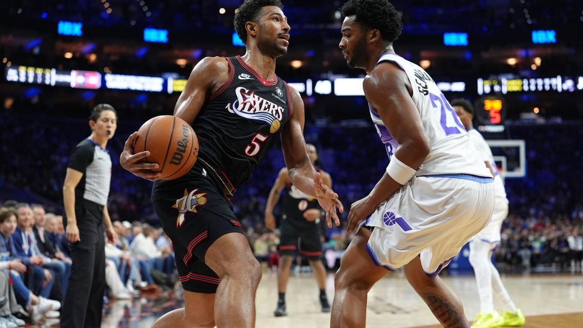 76ers rally late to hand Jazz 7th straight loss 