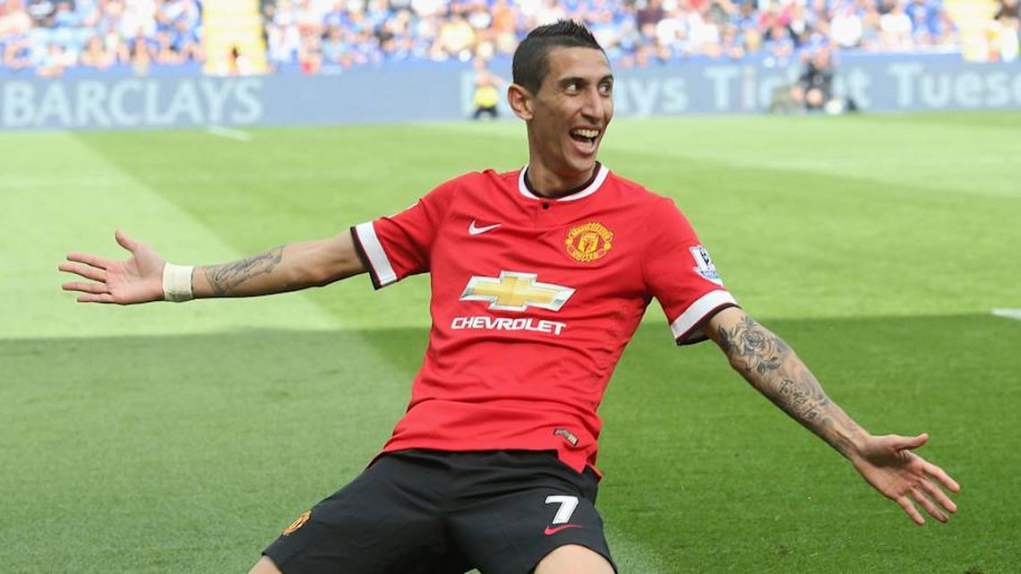  Ángel Di María ended his debut Premier League season with an impressive 10 assists. | John Peters/Manchester United/Getty Images 