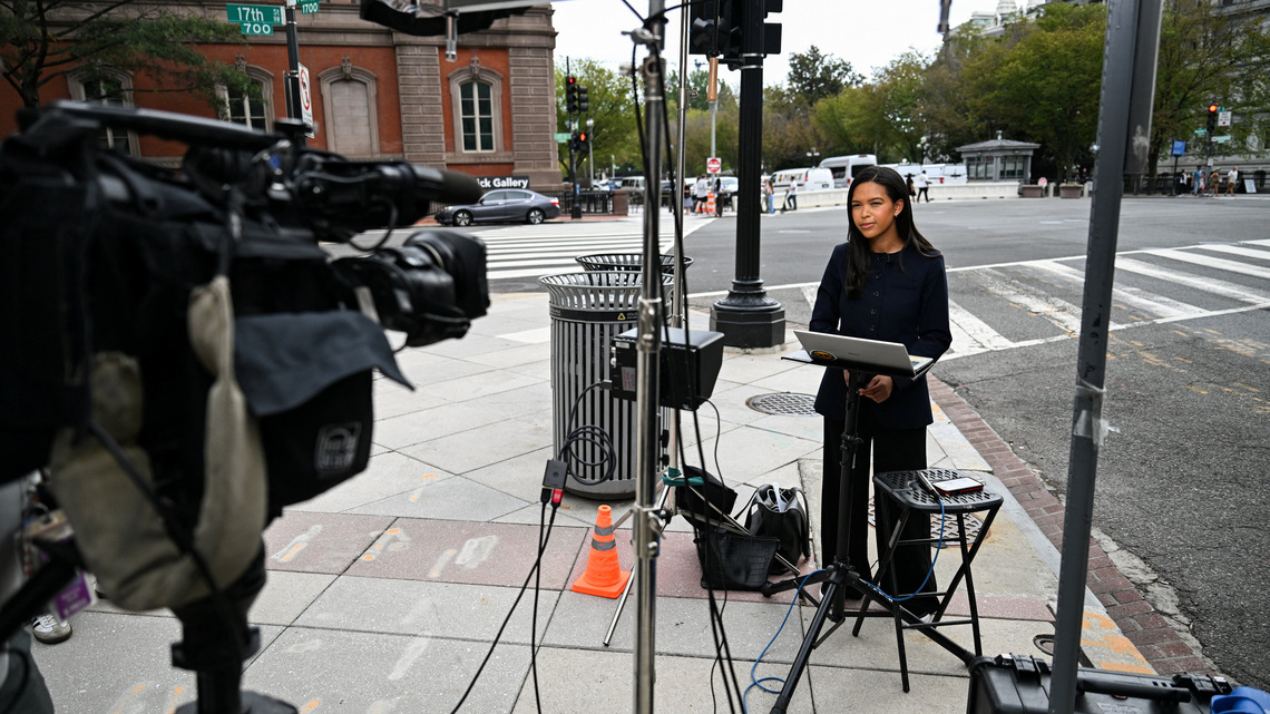 CNN, MS NOW and Politico sue Trump, challenging White House ban