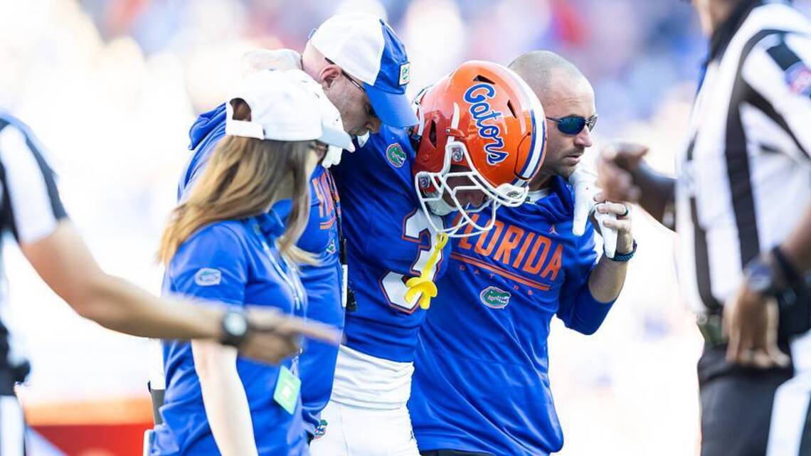 Watch: Ole Miss DB Joenel Aguero Ejected for Targeting Against Florida's Bailey Stockton