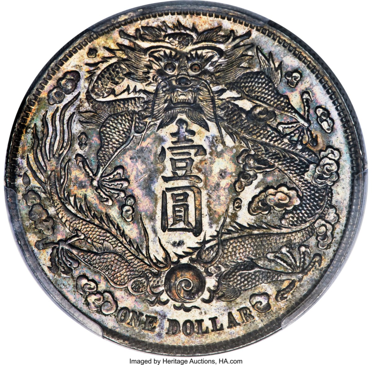  The coin sold for over 4.5 million. (Heritage Auctions via SWNS) 