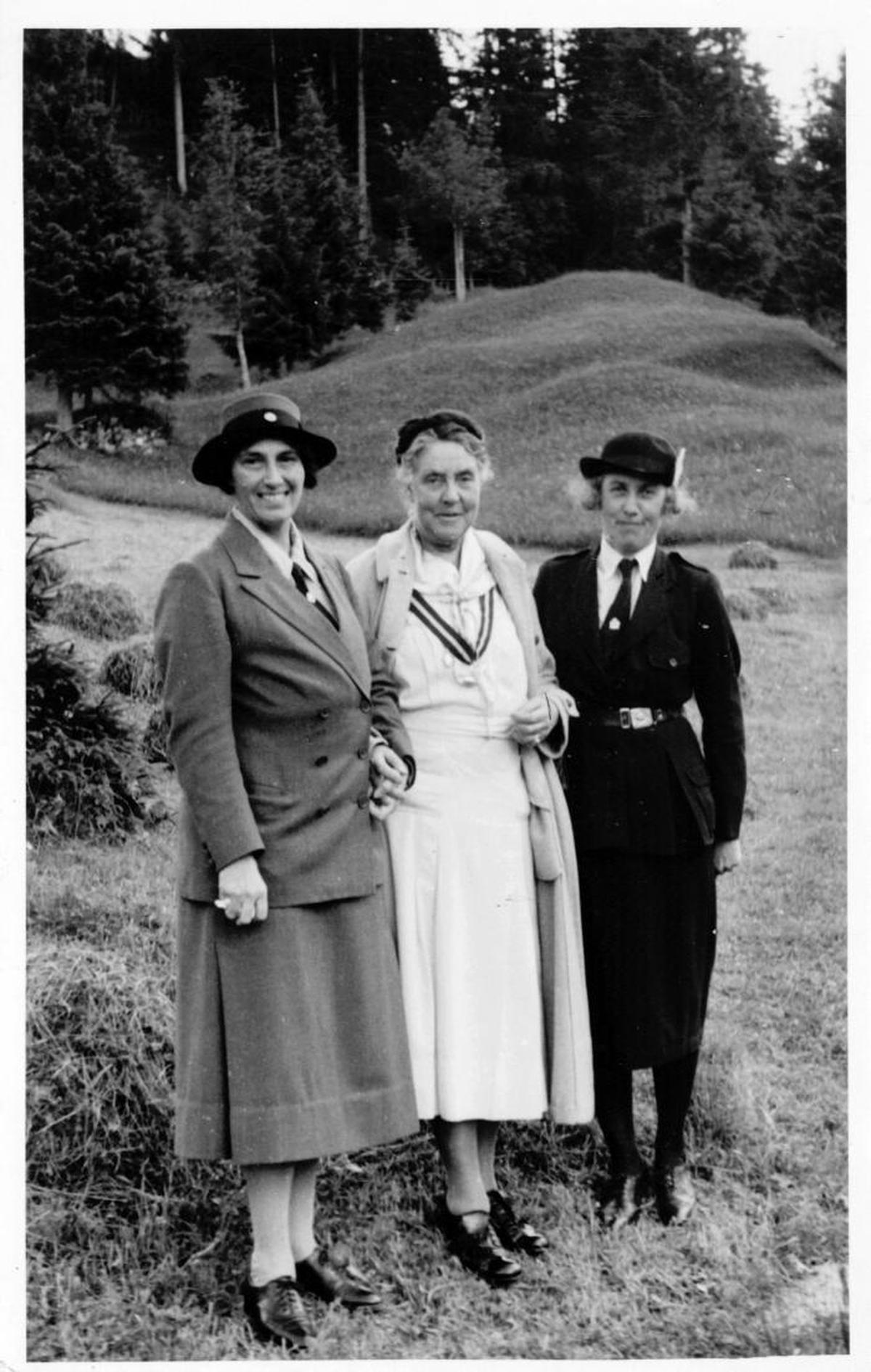 Helen Storrow (center) made fairs what they are today, and inspires millions to keep traditions aliveGirl Scouts