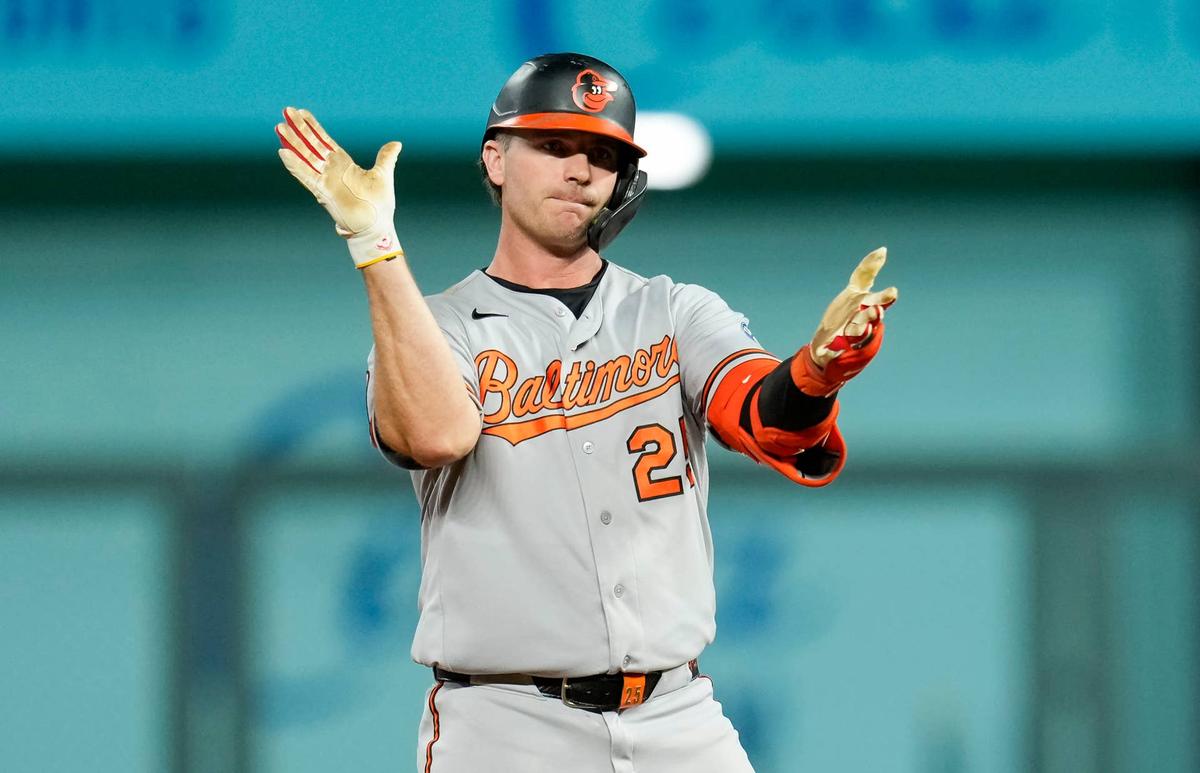  Baltimore Orioles first baseman Pete Alonso (25) Jay Biggerstaff-Imagn Images