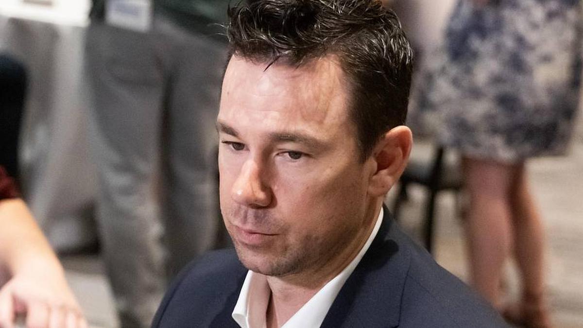  Mar 31, 2026; Phoenix, AZ, USA; Las Vegas Raiders head coach Klint Kubiak during the 2026 NFL Annual League Meeting at the Arizona Biltmore. Mandatory Credit: Mark J. Rebilas-Imagn Images | Mark J. Rebilas-Imagn Images 