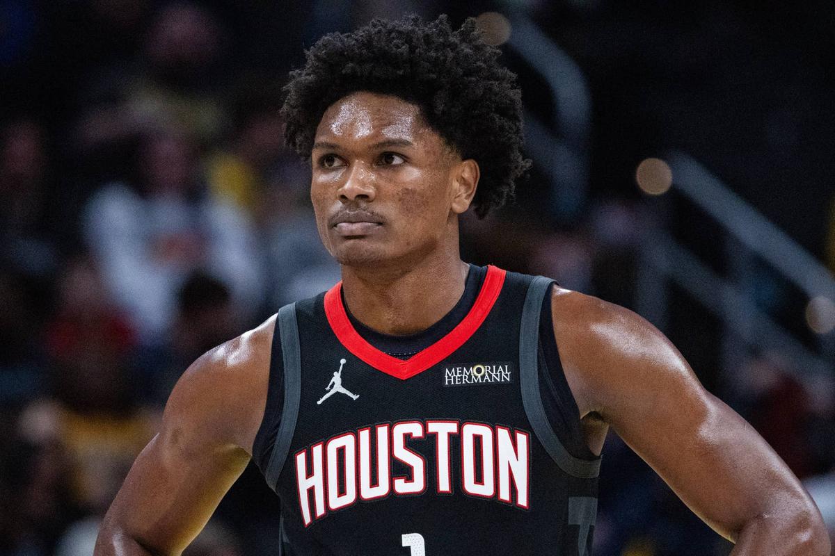  Amen Thompson's defensive versatility and transition scoring profile create major category-league upside for fantasy managers. © Trevor Ruszkowski-Imagn Images