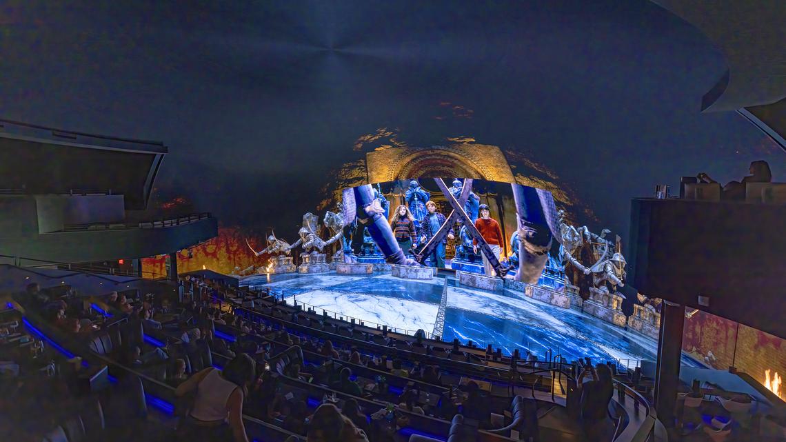 'Harry Potter' soars under the Cosm spell with fantastical, theme-park-like effects 