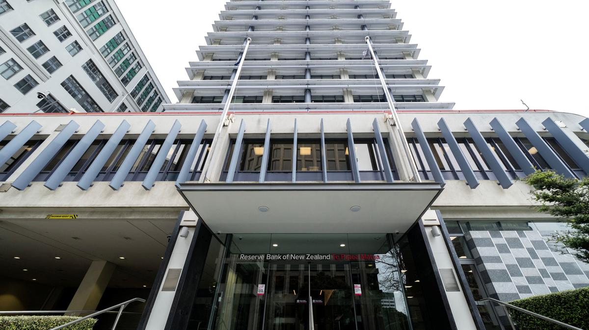 The Reserve Bank of New Zealand building stands in Wellington, New Zealand, September 24, 2025. REUTERS/Marty Melville