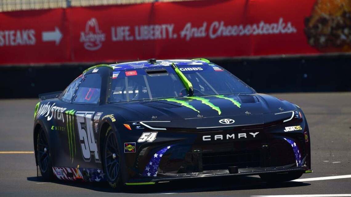 Ty Gibbs streaks to NASCAR pole at Sonoma Raceway 