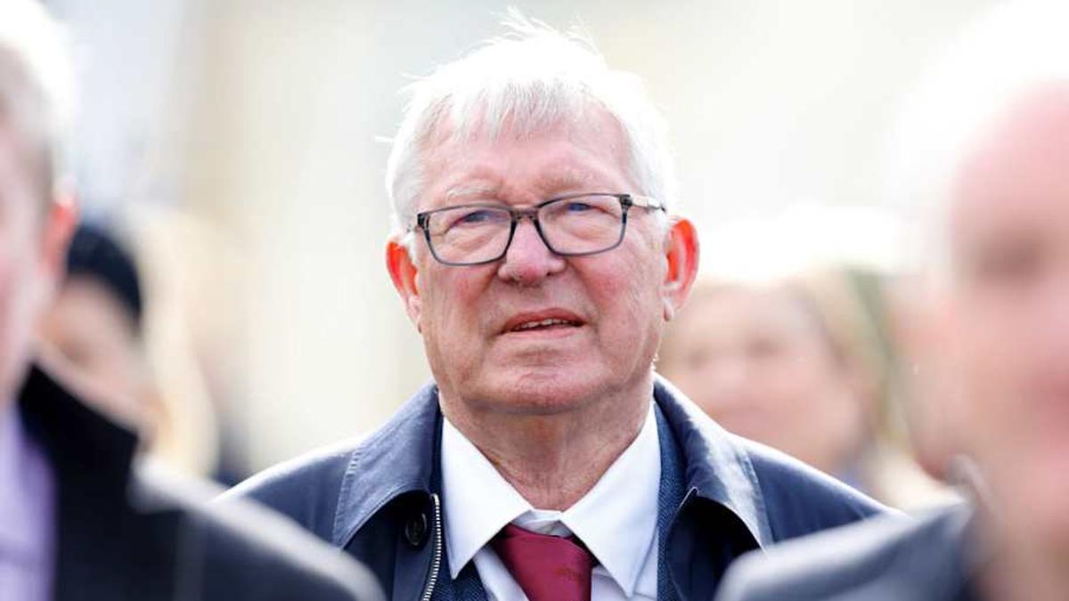  Sir Alex Ferguson was taken away from Old Trafford in an ambulance. | Max Mumby/Indigo/Getty Images 