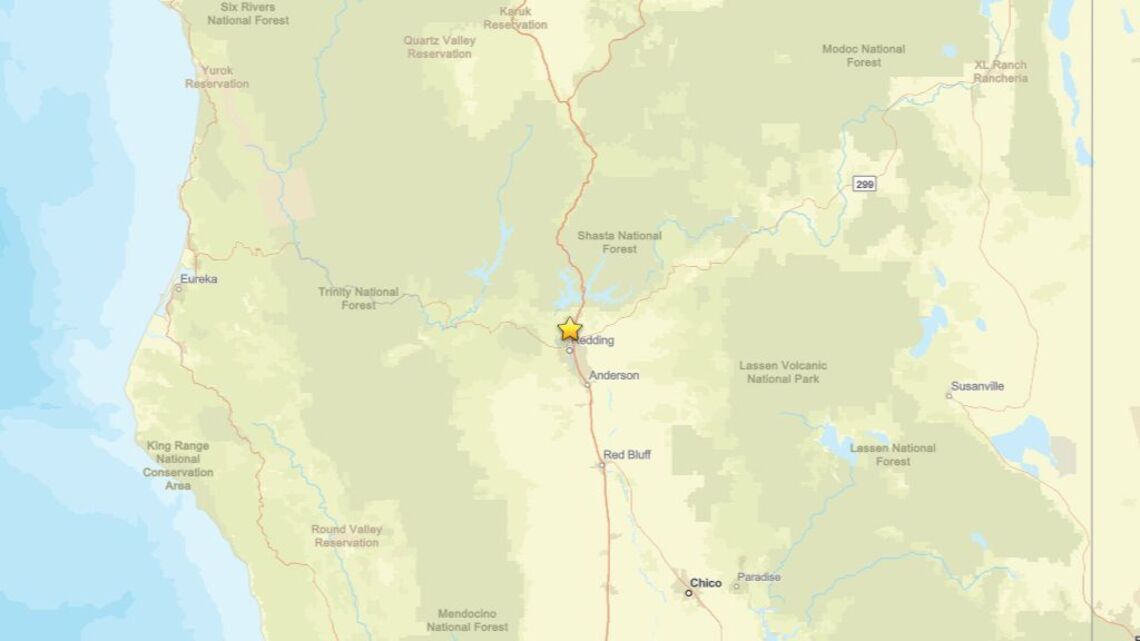 Update: Earthquake of 2.0 magnitude recorded close to Shasta Lake, CA on June 10 