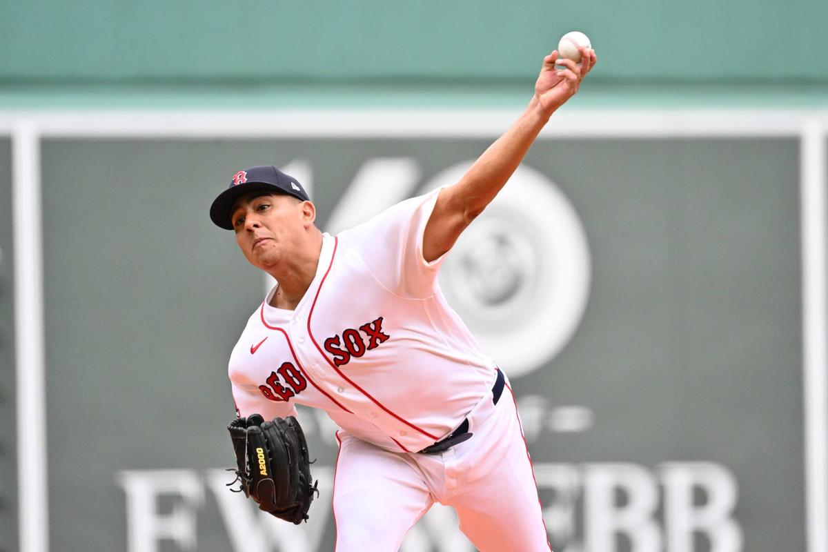  Boston Red Sox starting pitcher Ranger Suarez (55) Eric Canha-Imagn Images