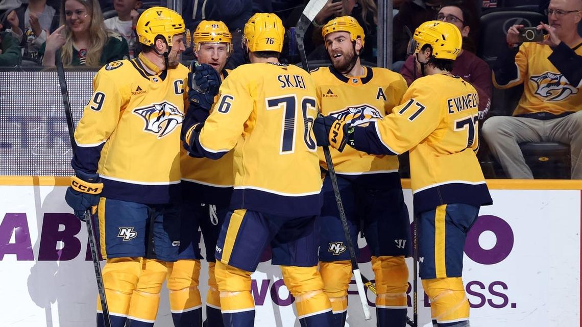 Preds stay within 1 point of Kings with tight win over Wild 