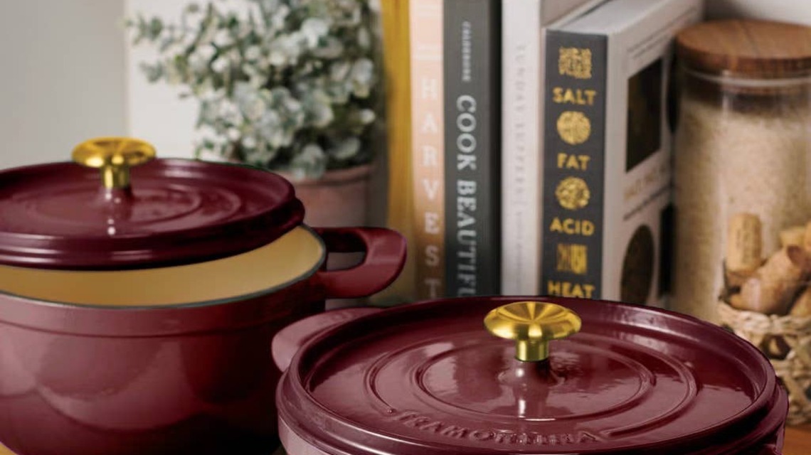Costco Just Dropped the Prettiest Jewel-Toned Dutch Oven Set 
