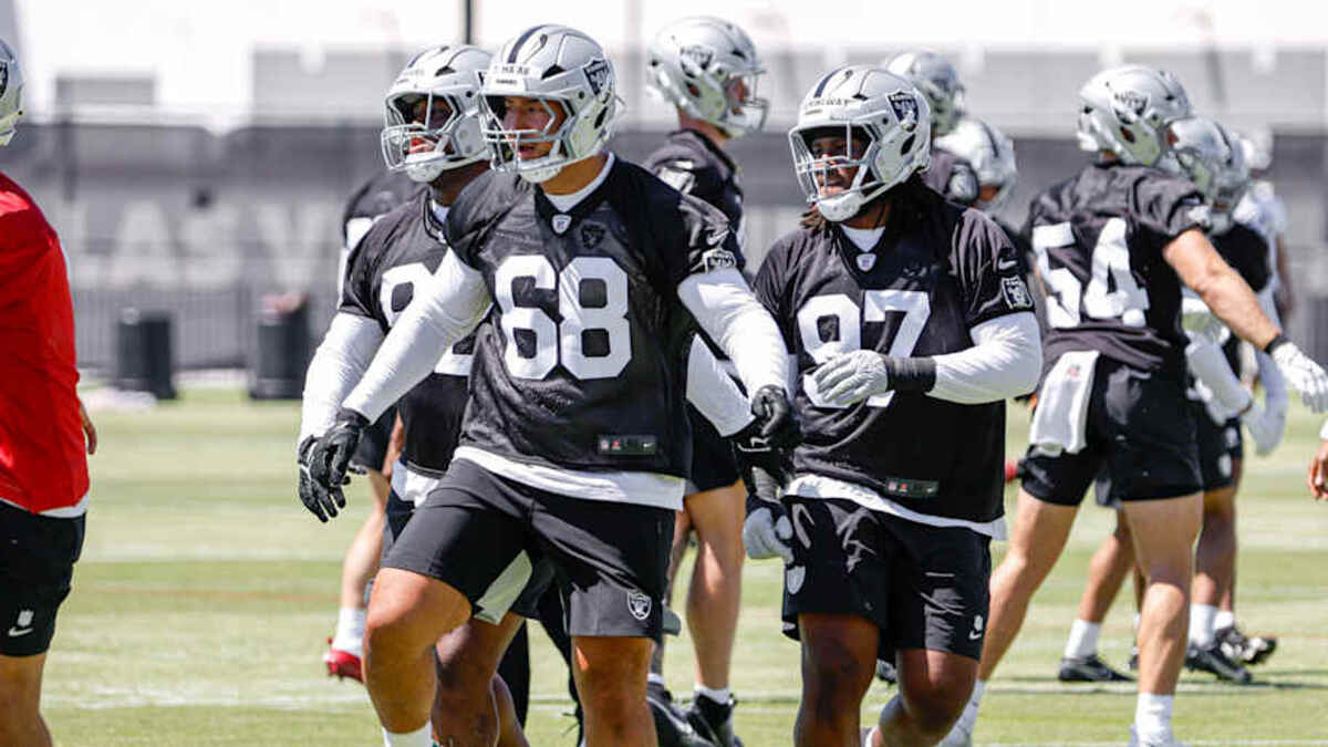  Las Vegas Raiders DTs Treven Ma'ae, Tonka Hemingway | Darrell Craig Harris, On SI 