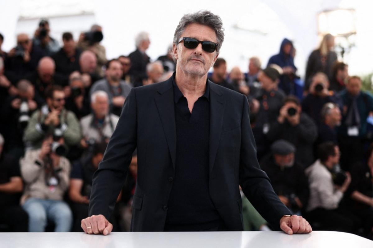 Director Pawel Pawlikowski poses during a photocall for the film "Fatherland" in competition at the 79th Cannes Film Festival in Cannes, France, May 15, 2026. REUTERS/Marko Djurica