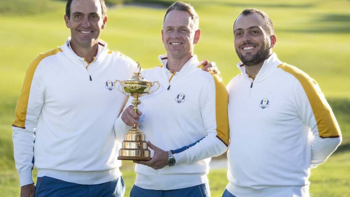 Francesco Molinari joins brother as Ryder Cup vice-captain 