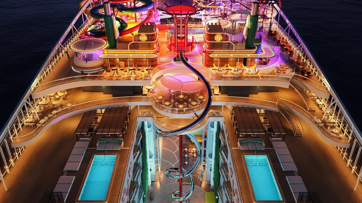  The Spiral @ Tree of Life will offer a fun way to get from The Harbour to the World Promenade on MSC World Asia. 