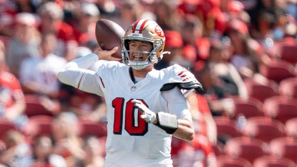  Mac Jones signed with the 49ers ahead of the 2025 season. | Kyle Terada-Imagn Images 