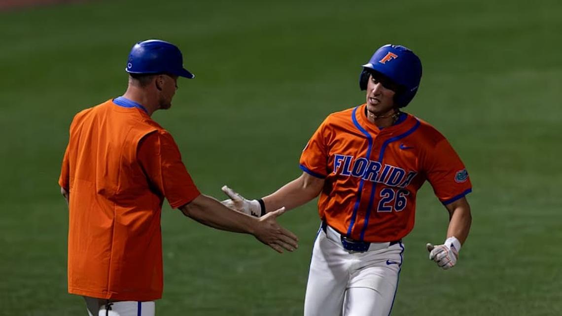 Gators Freshman OF Cash Strayer Rewarded for Big Debut Series