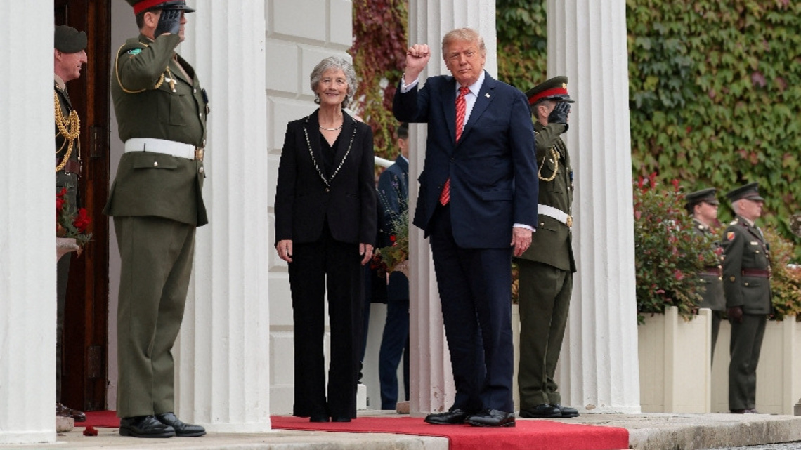 Trump says he would 'love' to see a united Ireland