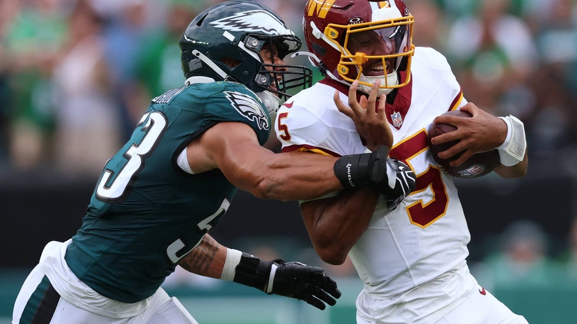 Two Winners and Two Losers in Commanders 24-22 Loss to Eagles