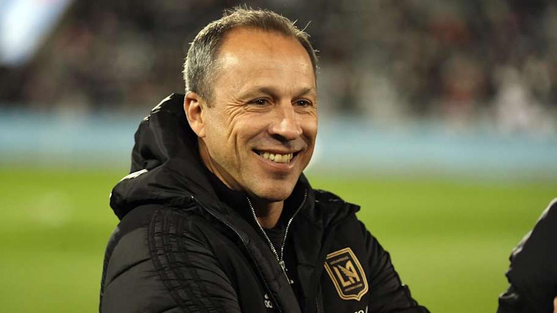  Steve Cherundolo stepped away from LAFC's managerial role after the 2025 MLS season. | Christopher Hanewinckel-Imagn Images 