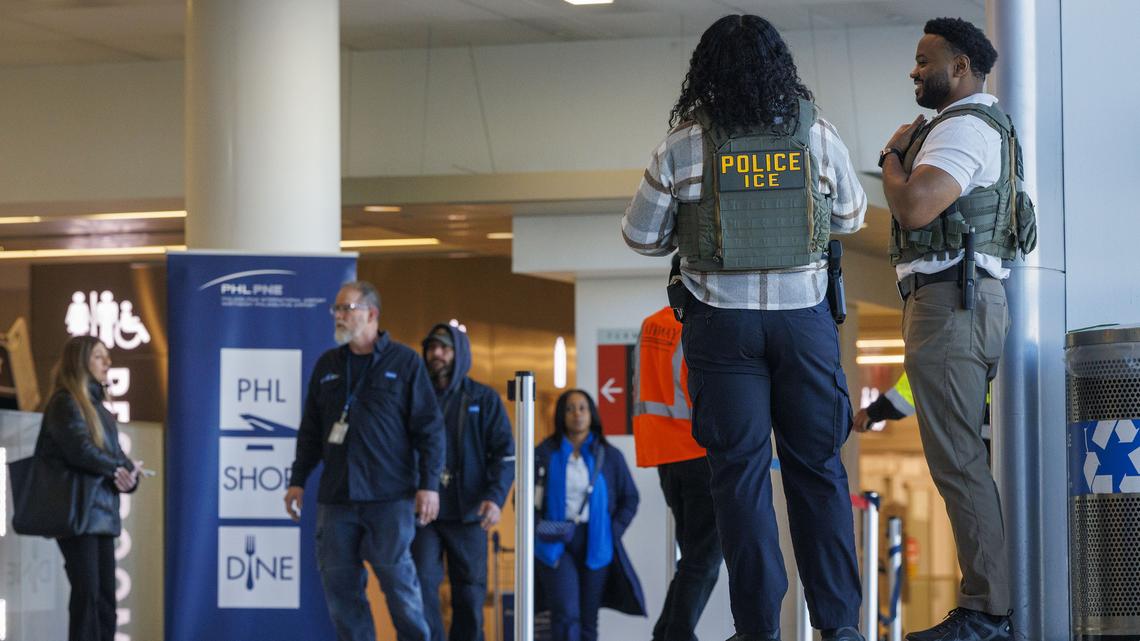 ICE agents arrive at Philly airport as part of national deployment by Trump administration 