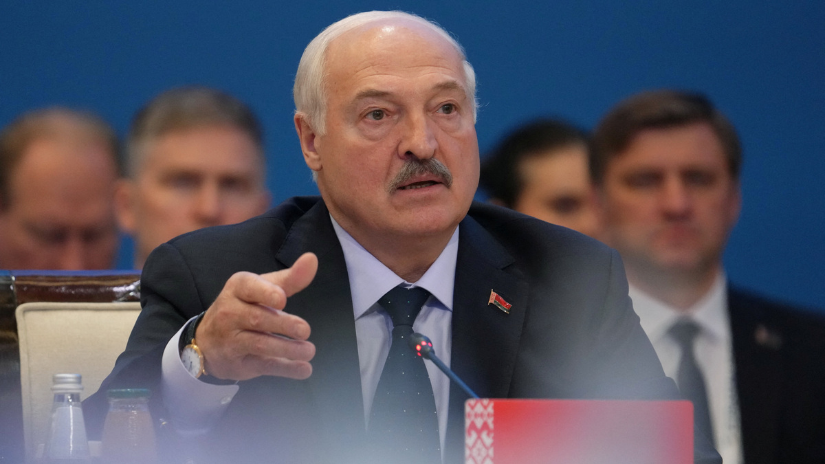 Belarusian President Alexander Lukashenko attends the summit of the Supreme Eurasian Economic Council in Astana, Kazakhstan May 29, 2026. REUTERS/Turar Kazangapov